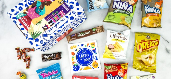 Universal Yums Subscription Box Review + Coupon – COLOMBIA