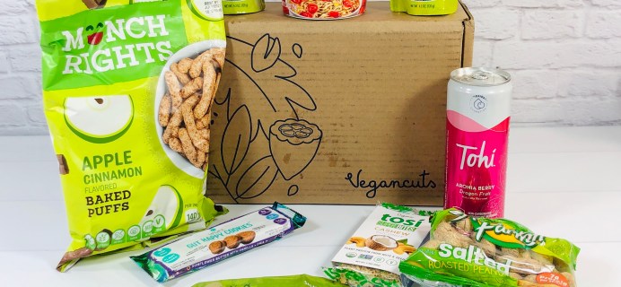 Vegancuts Snack Box September 2020 Subscription Box Review + Coupon