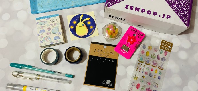 ZenPop Japanese Packs November 2020 Review + Coupon – Stationery Box
