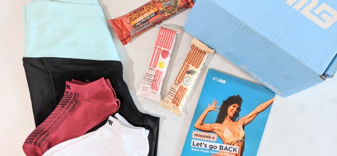Miss MuscleBox Subscription Box Review + Coupon – September 2020