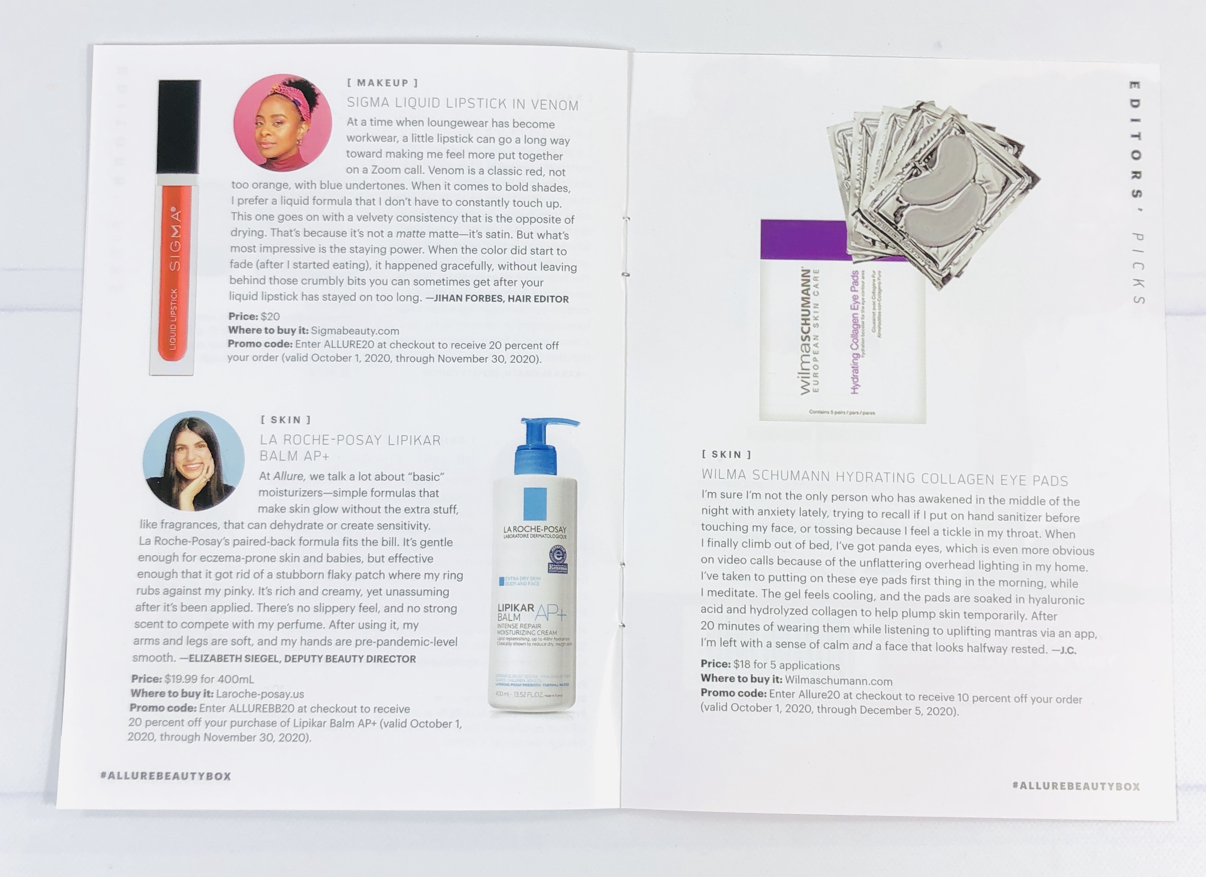 Allure Beauty Box October 2020 Review & Coupon Hello Subscription Allure Beauty Box October 2020 Review & Coupon Hello Subscription