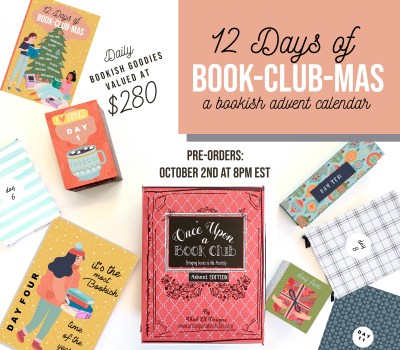 Once Upon a Book Club Advent Calendar 2021: 12 Days of Bookish Goodies!