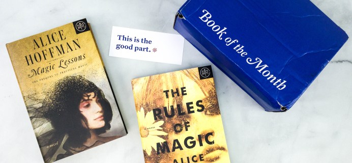 Book of the Month October 2020 Subscription Box Review + Coupon