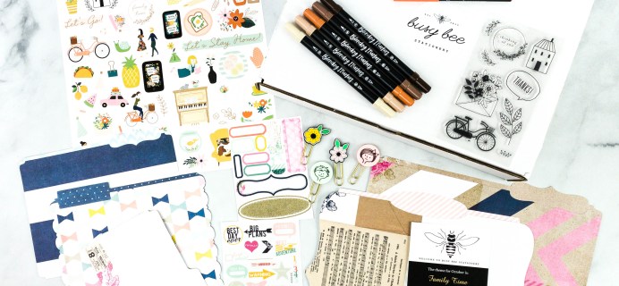 Busy Bee Stationery Black Friday Coupon: Save 25% on all subscriptions!