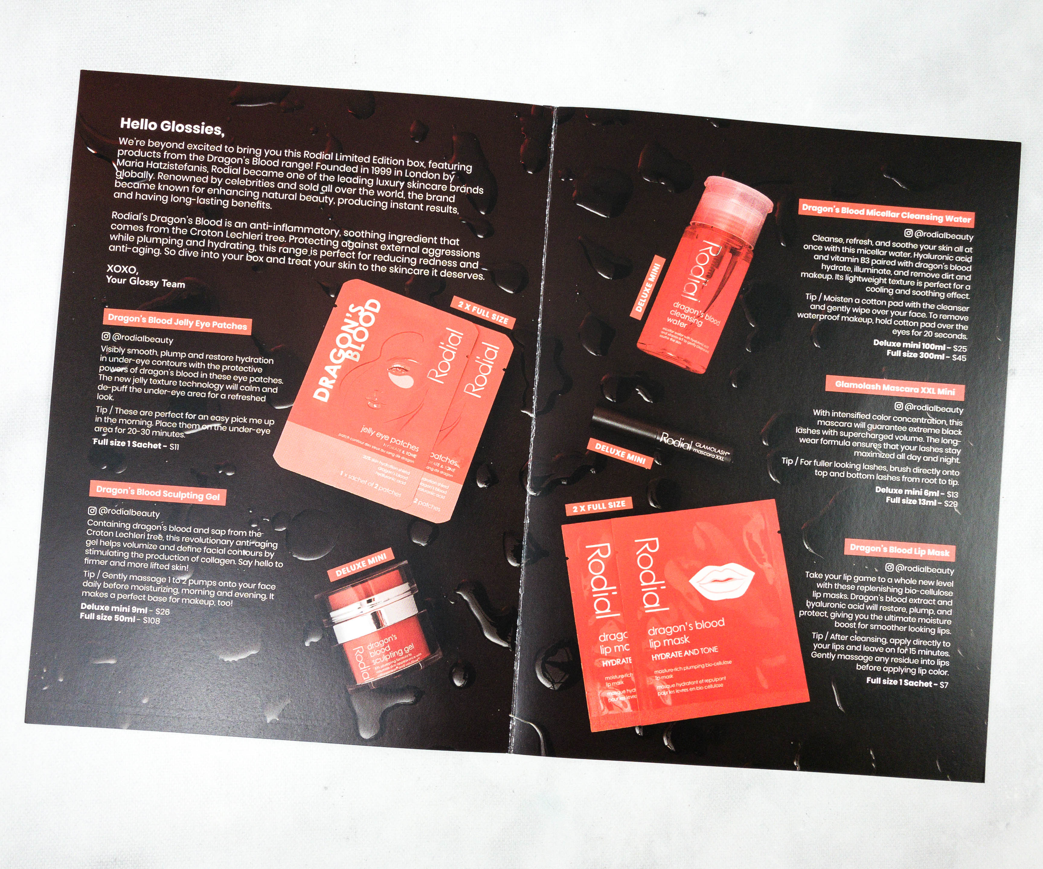 Glossybox Limited Edition Rodial Box Review Hello Subscription