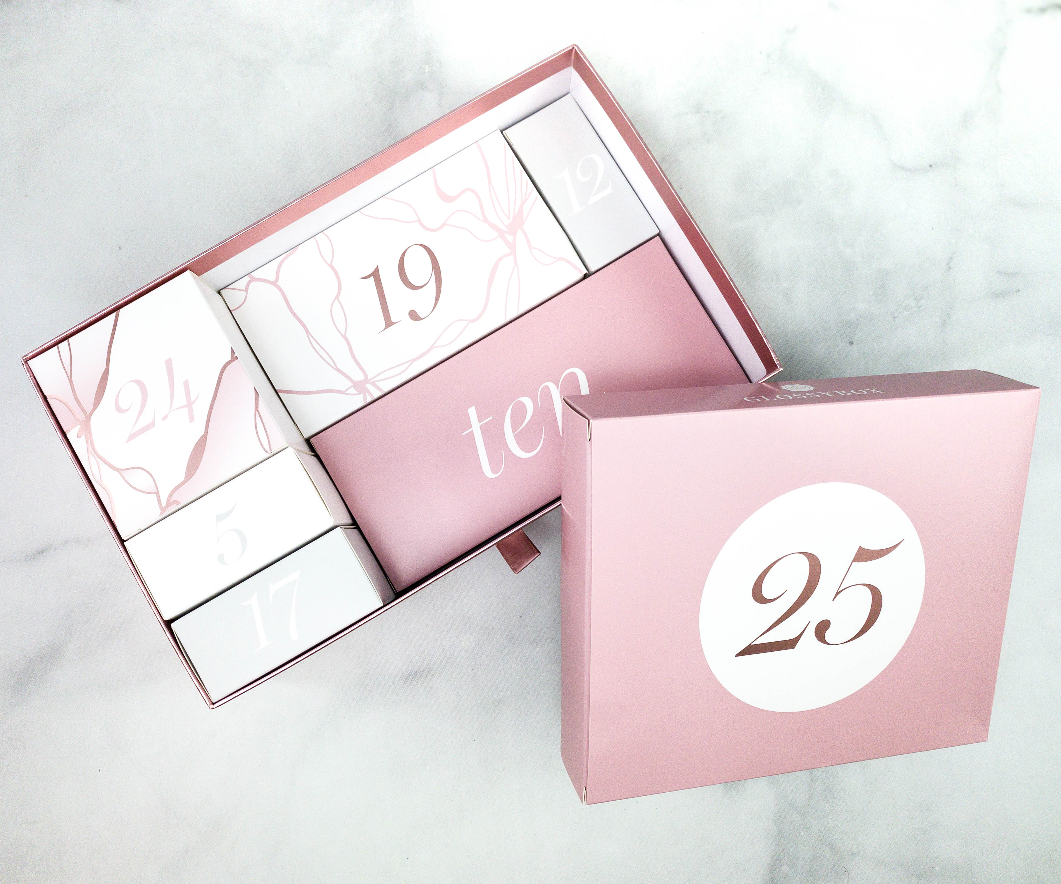 Glossybox 2025 adventskalender 2020