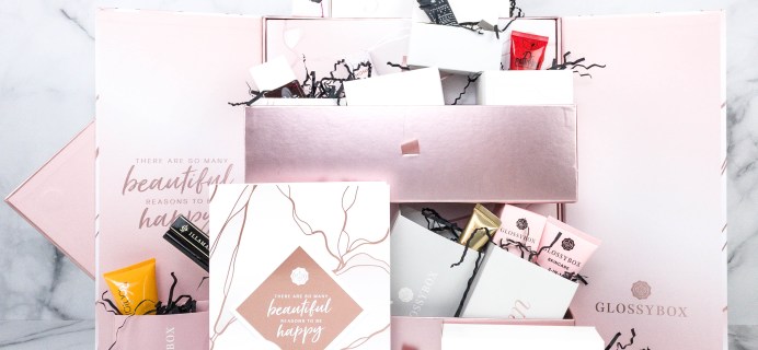 GLOSSYBOX 2020 Advent Calendar Review + Coupons