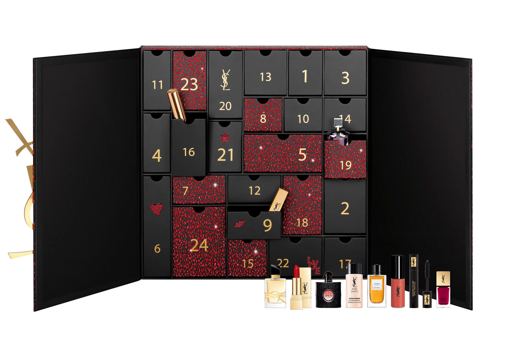 YSL Advent Calendar 2020. Yves Saint Laurent Advent Calendar 2020. YSL Beauty Advent Calendar. Advent Calendar YSL.