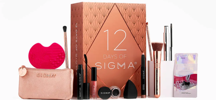 Sigma Beauty Advent Calendar 2020 Available Now + Full Spoilers!