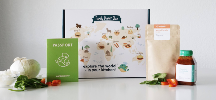 eat2explore Coupon: Save 15% on Kids Food and Culture Box Subscription!