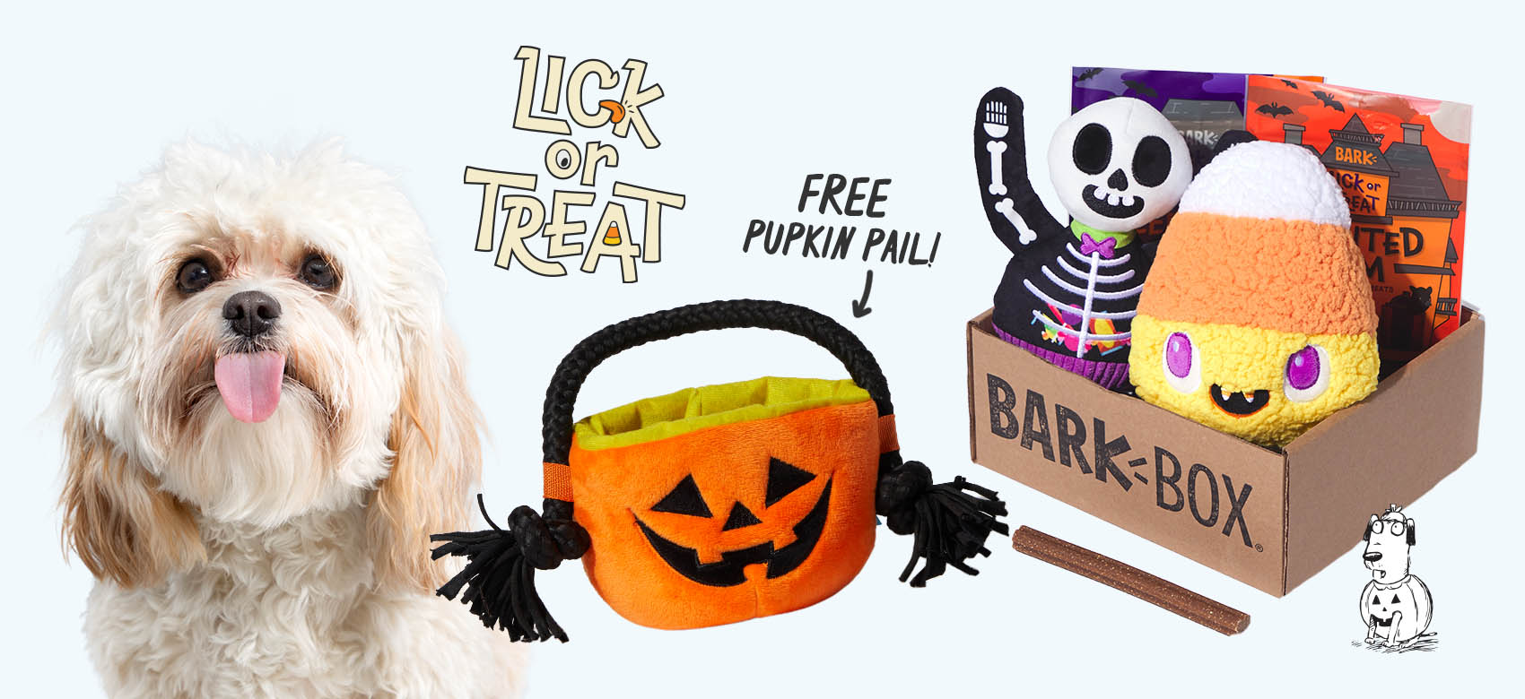 BarkBox Coupon FREE Pumpkin Pail Toy + Halloween Themed Limited