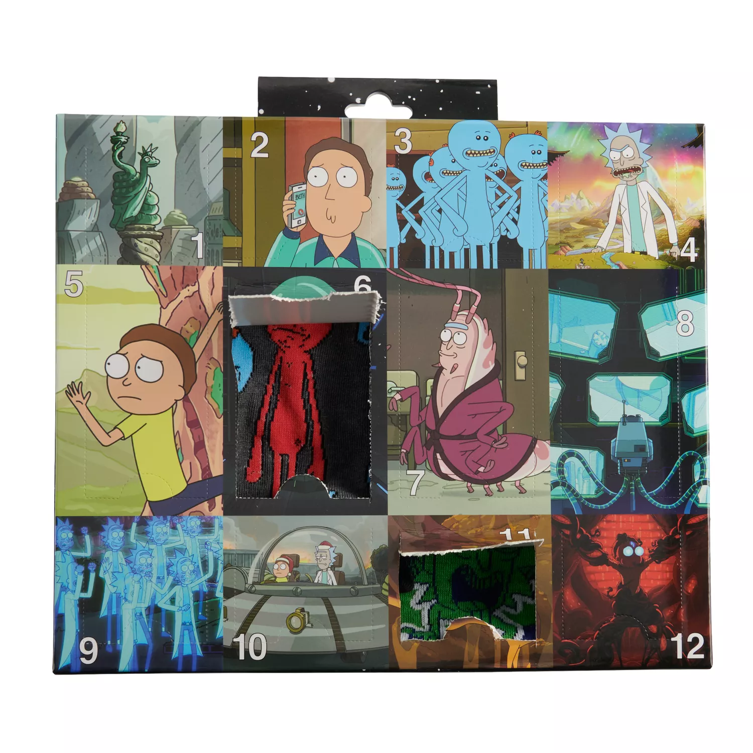 2020 Rick and Morty Socks Advent Calendar Available Now {Men s