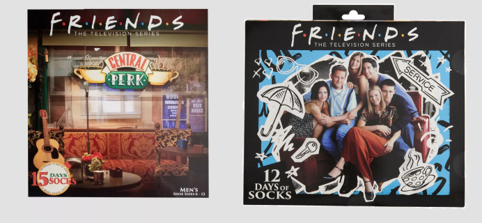 2020 Friends Socks Advent Calendar Available Now! {Men’s}