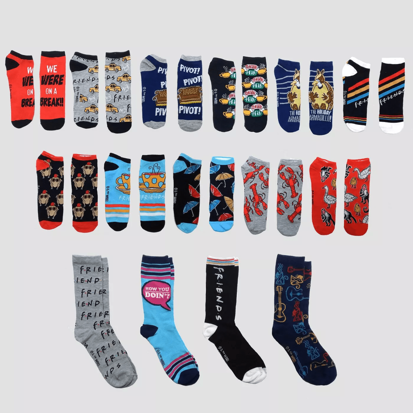 2020 Friends Socks Advent Calendar Available Now! {Men's} Hello