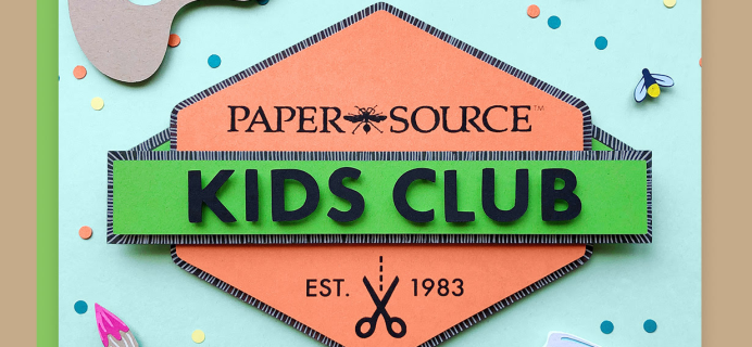 NEW Paper Source Kids Club Available Now + November 2020 Spoilers!