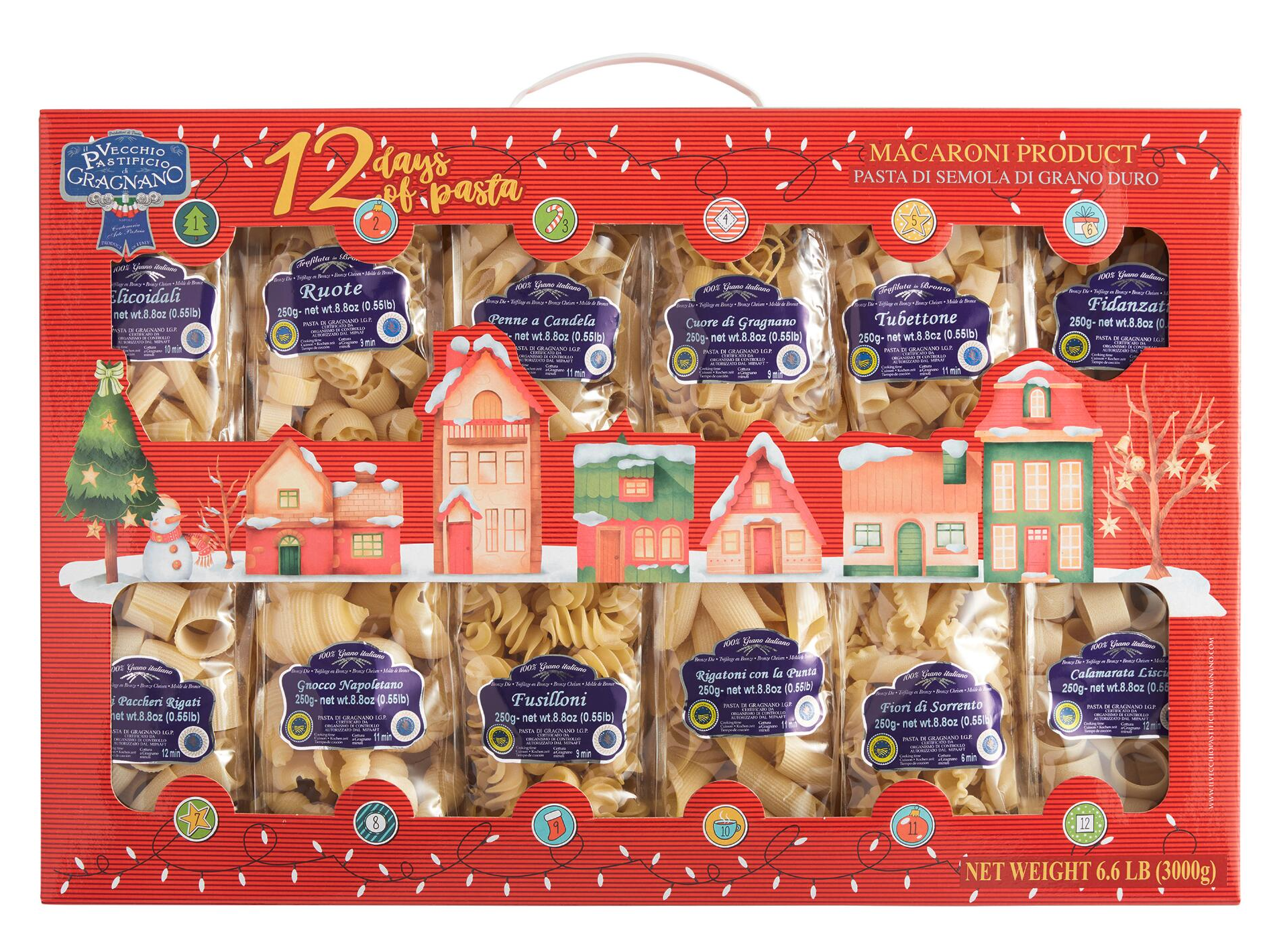 2020 Il Vecchio Pastificio Di Gragnano Pasta Advent Calendar Available