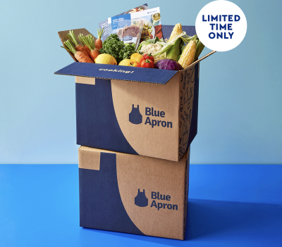 Blue Apron Coupon: Save Up to $110 On Your First FOUR Boxes + FREE Shipping!
