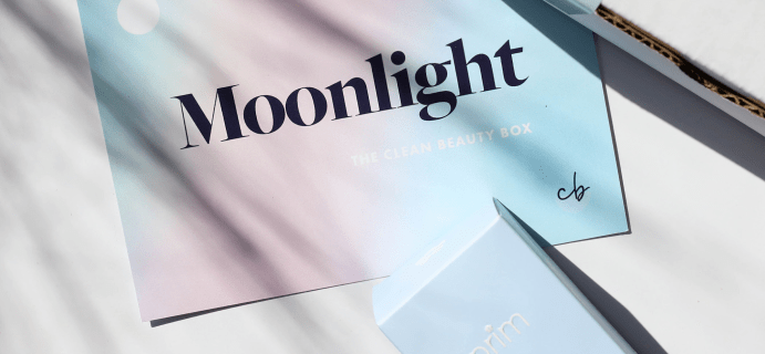 The Clean Beauty Box Limited Edition Moonlight Box Available Now!