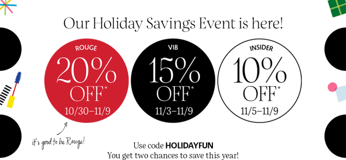 Sephora Holiday Sale: Get Up To 20% Off!