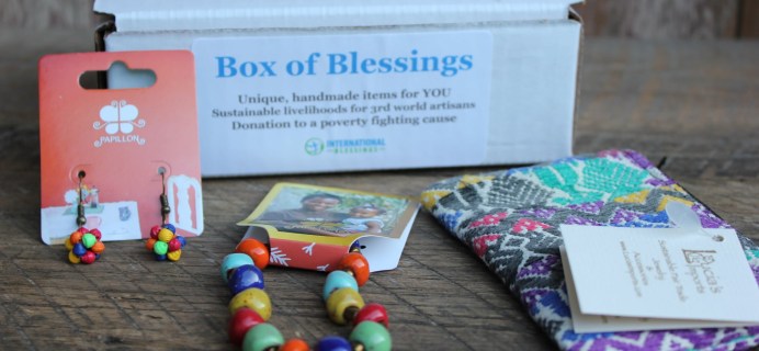International Box of Blessings Cyber Monday: 30% Off Artisan Subscription!
