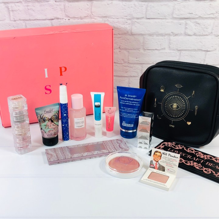 Ipsy Glam Bag Ultimate October 2020 Review hello subscription