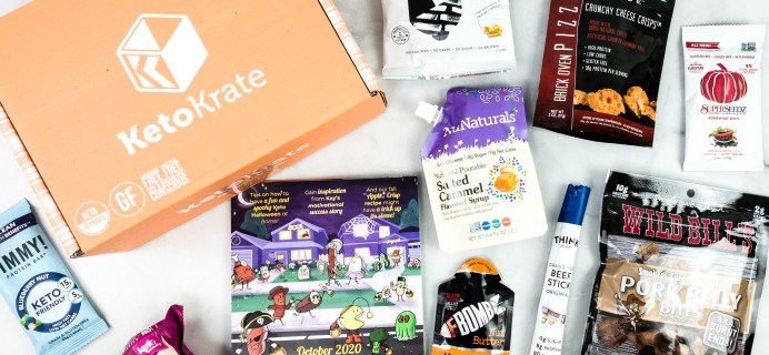 KetoKrate October 2020 Subscription Box Review + Coupon