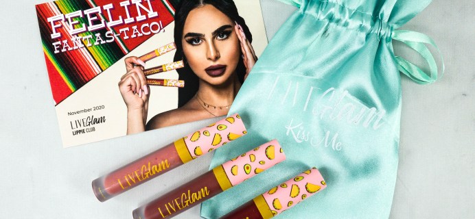 LiveGlam Lippie Club November 2020 Review + FREE Lipstick Coupon!