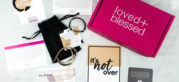 Loved+Blessed November 2020 Subscription Box Review + Coupon