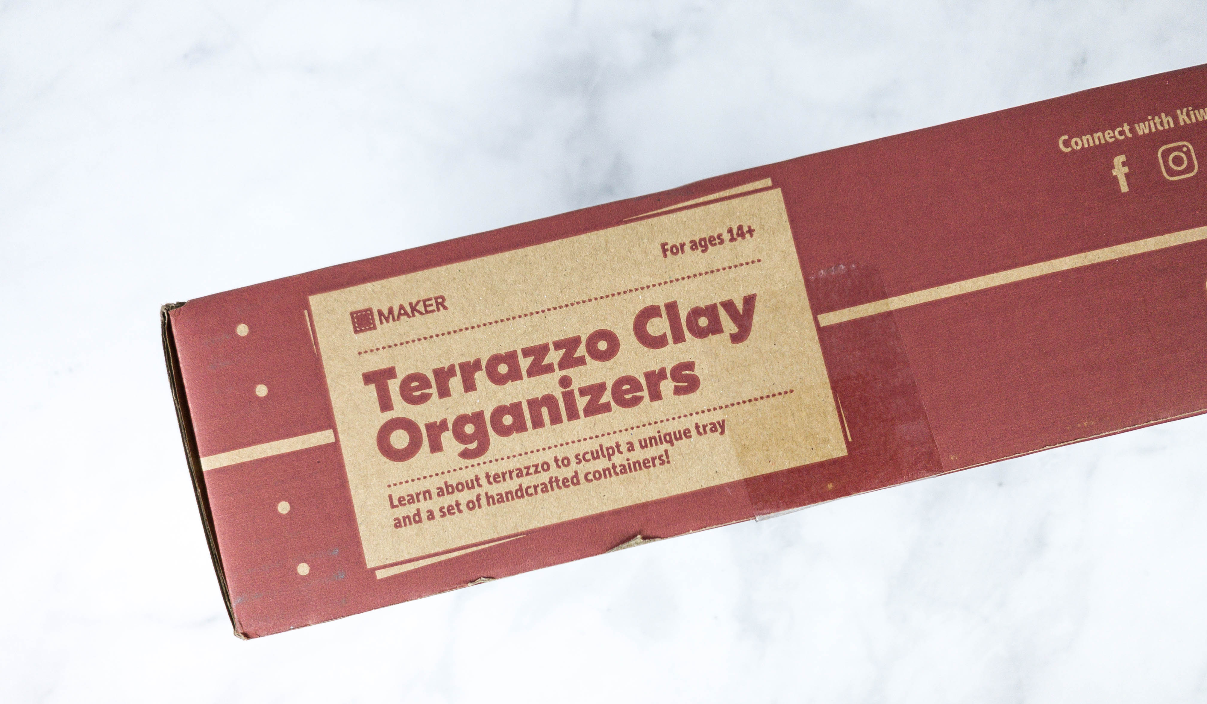 Maker Crate Review + Coupon - TERAZZO CLAY ORGANIZERS - Hello