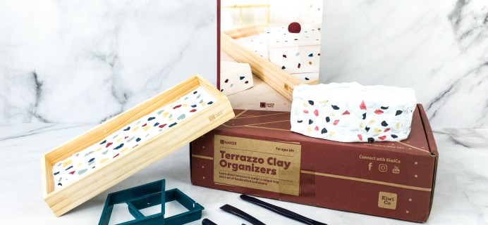 Maker Crate Review + Coupon – TERAZZO CLAY ORGANIZERS