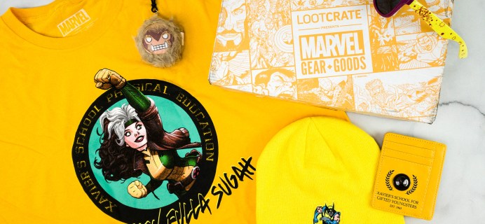 Marvel Gear + Goods September 2020 Subscription Box Review + Coupon! – YELLOW