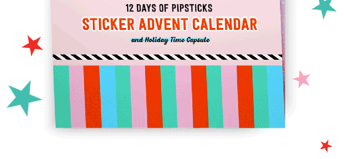 2020 Pipsticks Christmas Advent Calendar Available Now!