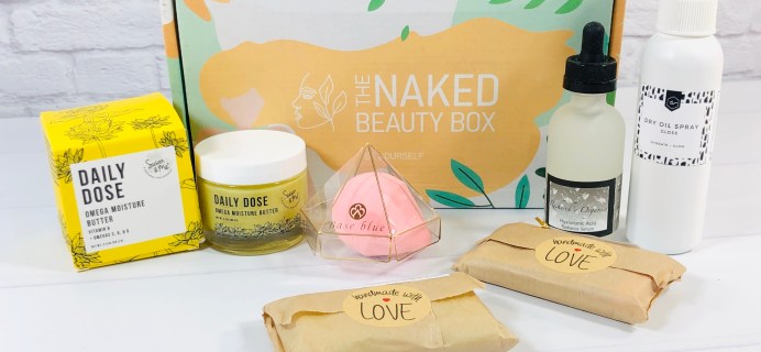 The Naked Beauty Box October 2020 Subscription Box Review + Coupon