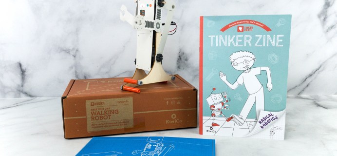 KiwiCo Tinker Crate Review & Coupon – WALKING ROBOT