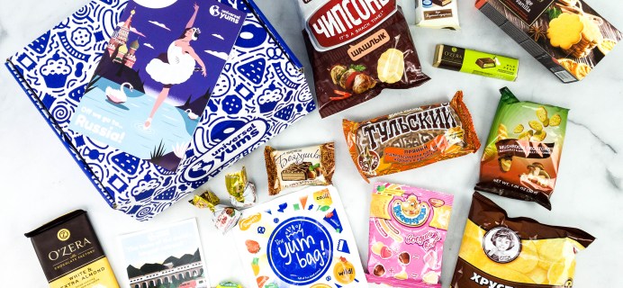 Universal Yums Subscription Box Review + Coupon – RUSSIA