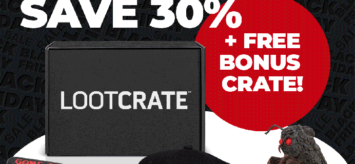 Loot Crate Black Friday Coupon – 30% Off + FREE Bonus Crate On Nearly ALL Crates!