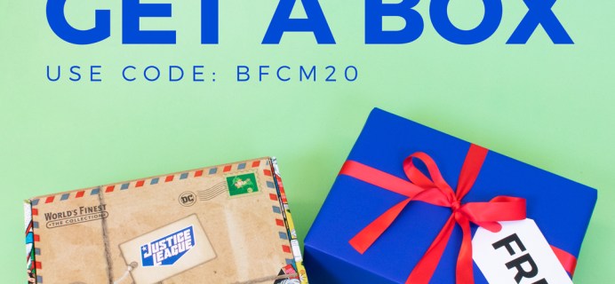 DC Comics World’s Finest Black Friday 2020 Coupon: FREE Bonus Box With Subscription!