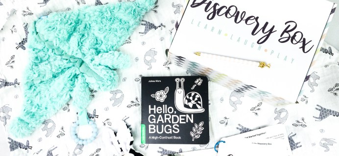 Baby Discovery Box November 2020 Subscription Box Review + Coupon