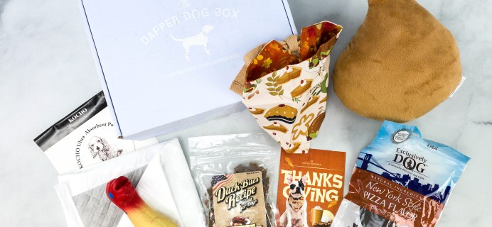 The Dapper Dog Box November 2020 Subscription Box Review + Coupon