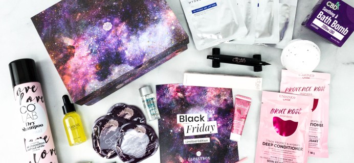 GLOSSYBOX Black Friday Limited Edition Box 2020 Review