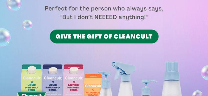 Cleancult Holiday Gift Sets Available Now + Coupon!