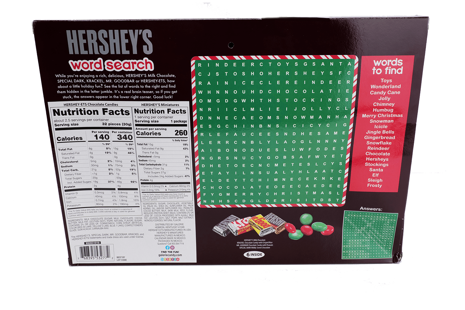 2020 HERSHEY'S Milk Chocolates Holiday Advent Calendar Available Now