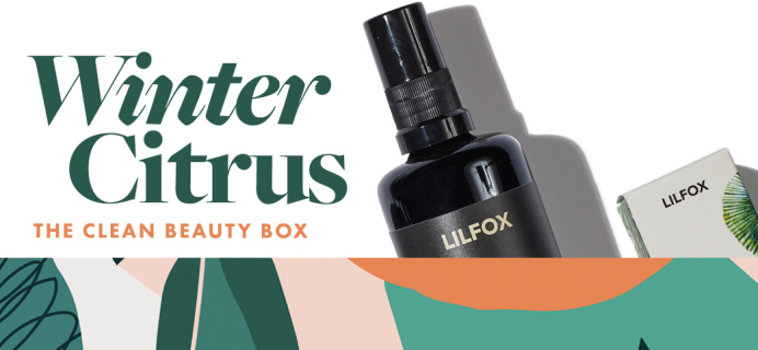 The Clean Beauty Box Limited Edition Winter Citrus Box Available Now + Full Spoilers!