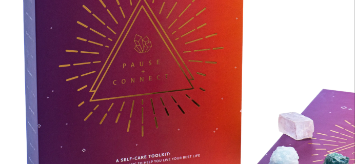 Shoppe Geo Crystal Advent Calendar: Pause + Connect!