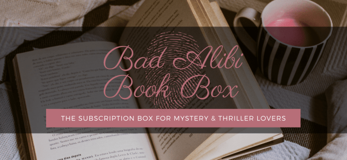 Bad Alibi Book Box Black Friday: Monthly Thrillers!