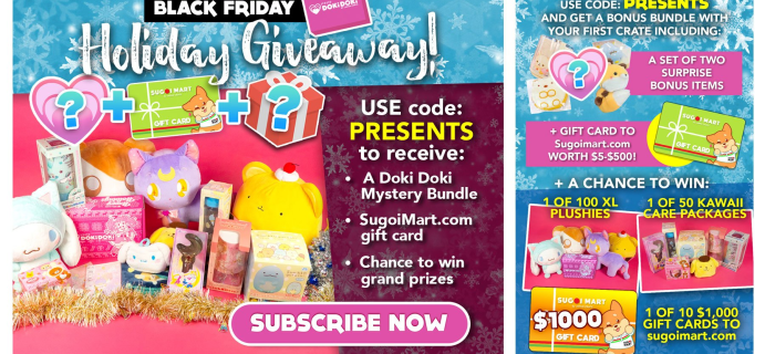 Doki Doki Early Black Friday 2020 Sale: FREE Bonus Gifts!