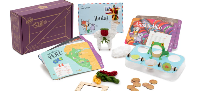 Atlas Crate Black Friday Deal: Geography & Culture Activity Box for Kids – $4.95!