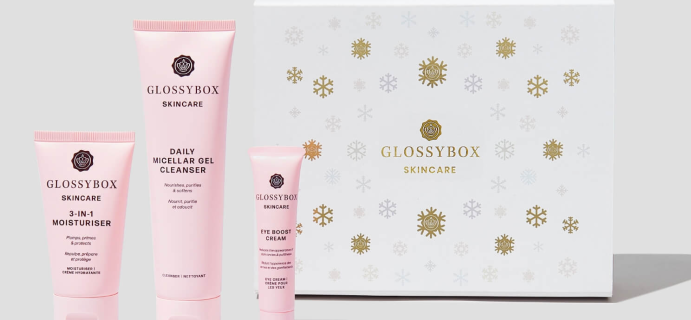 GLOSSYBOX Skincare Holiday Gift Set Available Now + Coupon!