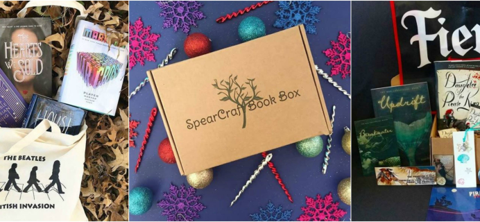 SpearCraft Book Box Black Friday Deal: Take 25% off entire subscription purchase!