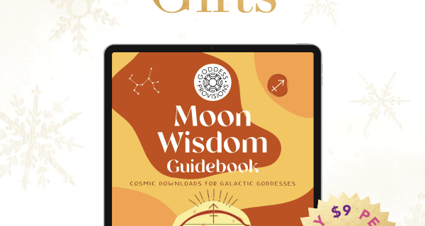 Goddess Provisions Moon Wisdom Cyber Monday Deal: FREE 2021 Moon Wisdom Planner!